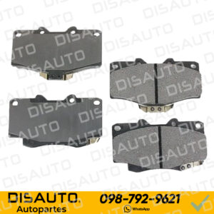 Pastillas de freno (D) Toyota 4Runner 1992-2002, Hilux 2.4 4x4 2005, Prado 1992-2002