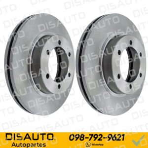 KITX2 DISCOS DE FRENOS (DELANTEROS) KIA PREGIO 15P 1999-2015