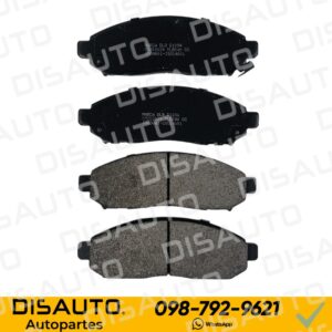 JUEGO Pastillas de Freno (D) Nissan Navara 2010+ Frontier 2006 Patrol 2005