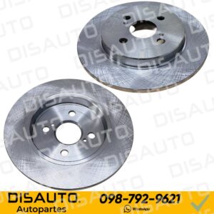 KITX2 Discos de Frenos (Posteriores) Great Wall VOLEEX C30 M4 2012-2018