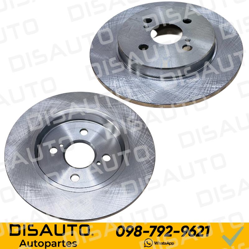 KITX2 Discos de Frenos (Posteriores) Great Wall VOLEEX C30 M4 2012-2018