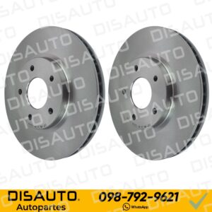 KITX2 Discos de Frenos (Delanteros) NISSAN X-TRAIL T31 2.5 2009-2014 T32 2 FILAS 2.5 2018-2023 QASHQAI 2.0 2015-2021