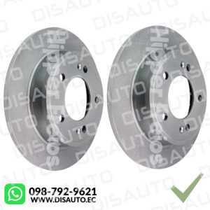 DISCOS DE FRENOS (POSTERIORES) HYUNDAI VELOSTER 1.6L 2012-2013