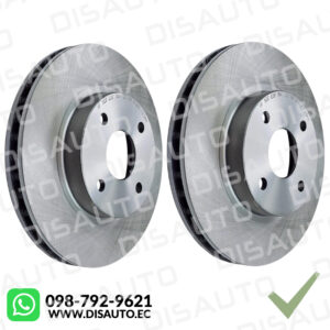 Discos de Frenos (Delanteros) (KITX2) TOYOTA COROLLA 1.6 1.8 2003-2008