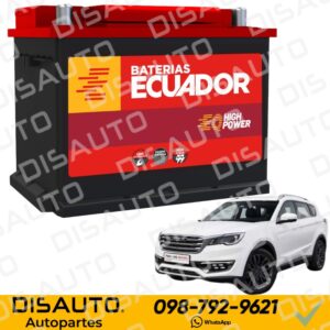 BATERIA JETOUR X70 1.5T 2020-2025 Caja 55HP HIGH POWER (12V-65 Amperios)