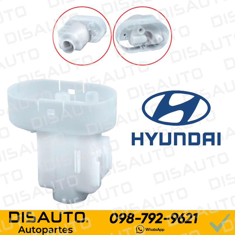 Filtro de Gasolina Sumergible (Interno Tanque) Kia Sportage Active - Hyundai Tucson Standard 2.0L
