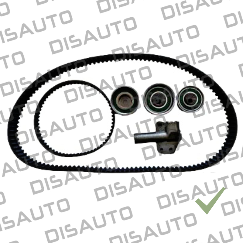 Kit de Distribución (DAYCO) Great Wall Wingle 2.4L 4X2 2014-2026, HOVER H3 2.0L 2010-2019 Motor 4G63 4G64 (Banda 124 Dientes)