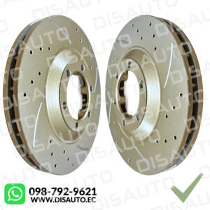 KITX2 Discos de Frenos (Deportivos) Renault Duster 2.0 4X4 2012+