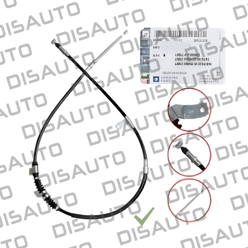 Cable de Freno de Mano Derecho Chevrolet Aveo Todos