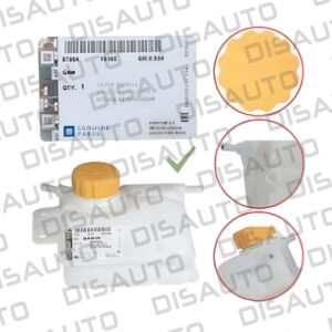 Tanque Plástico Reservorio de Refrigerante (Original) Chevrolet Sail 1.4, Aveo Todos (Sin Tapa)