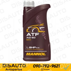 MANNOL LUBRICANTE SINTETICO CAJAS ATF 8 VELOCIDADES AG60 OEM LITRO