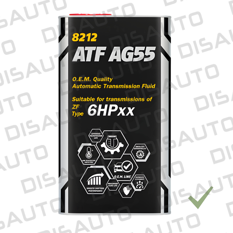 Mannol ATF AG55 Cajas Automáticas 6 Marchas 1 Litro Metalico