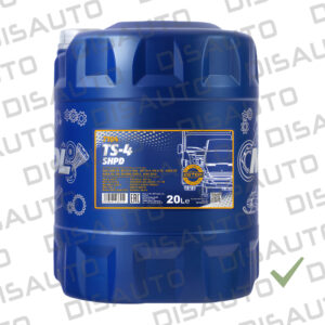Mannol TS-4 SHPD Aceite Lubricante Motor Diesel 15W40 (PARA 10.000 KM) Caneca