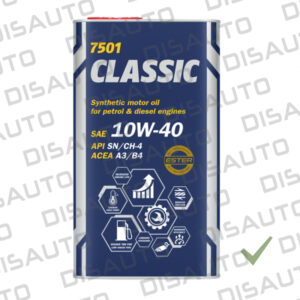 Mannol Classic 10W40 1 Litro Metalico