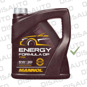 Mannol Energy Formula OP Chevrolet/Opel O.E.M 5W30 1 Galon (4 Litros)