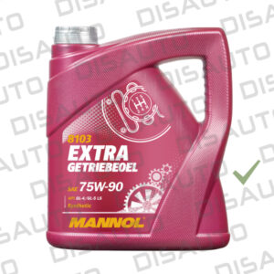 Mannol Extra Getriebeoel 75W90 GL-4, GL-5 LS (Deslizamiento Limitado) 1 Galon 4 Litros