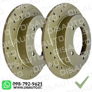 KIT X2 Discos de Frenos Deportivos (Delanteros) Chevrolet Vitara Clasico 3P 1.6