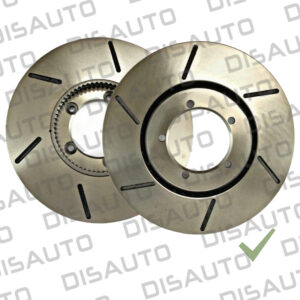 KITX2 Discos de Frenos OEM (Delanteros) CON ABS Mahindra Pik Up 2.2L MHAWK CD/CS 4x2 4x4 2011 al 2015