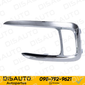 Bisel Cromado Delantero Inferior Izquierdo Chery Tiggo 2 1.5L 2018 al 2021