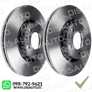 DISCOS DE FRENOS (KITX2) DELANTEROS MAZDA 3 2.0L LF (2003-2020) MAZDA 5 2005-2012 (5HUECOS)(DIAMETRO EXTERNO 300MM)