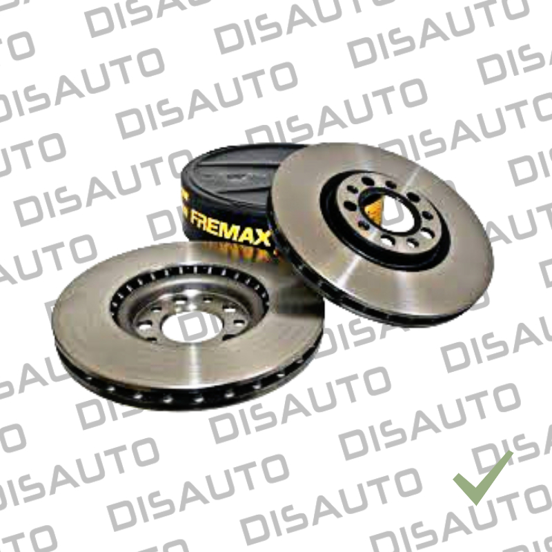 Discos de Frenos Delanteros Ventilados (KIT X2) Jeep Renegade 2.4L (2015-2017), Compass 2.0L (2015-2019)