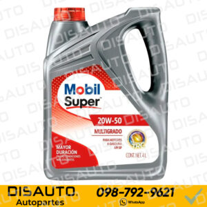 Mobil Super 2000 20W50 Aceite Motor Gasolina Semisintetico (Galón)