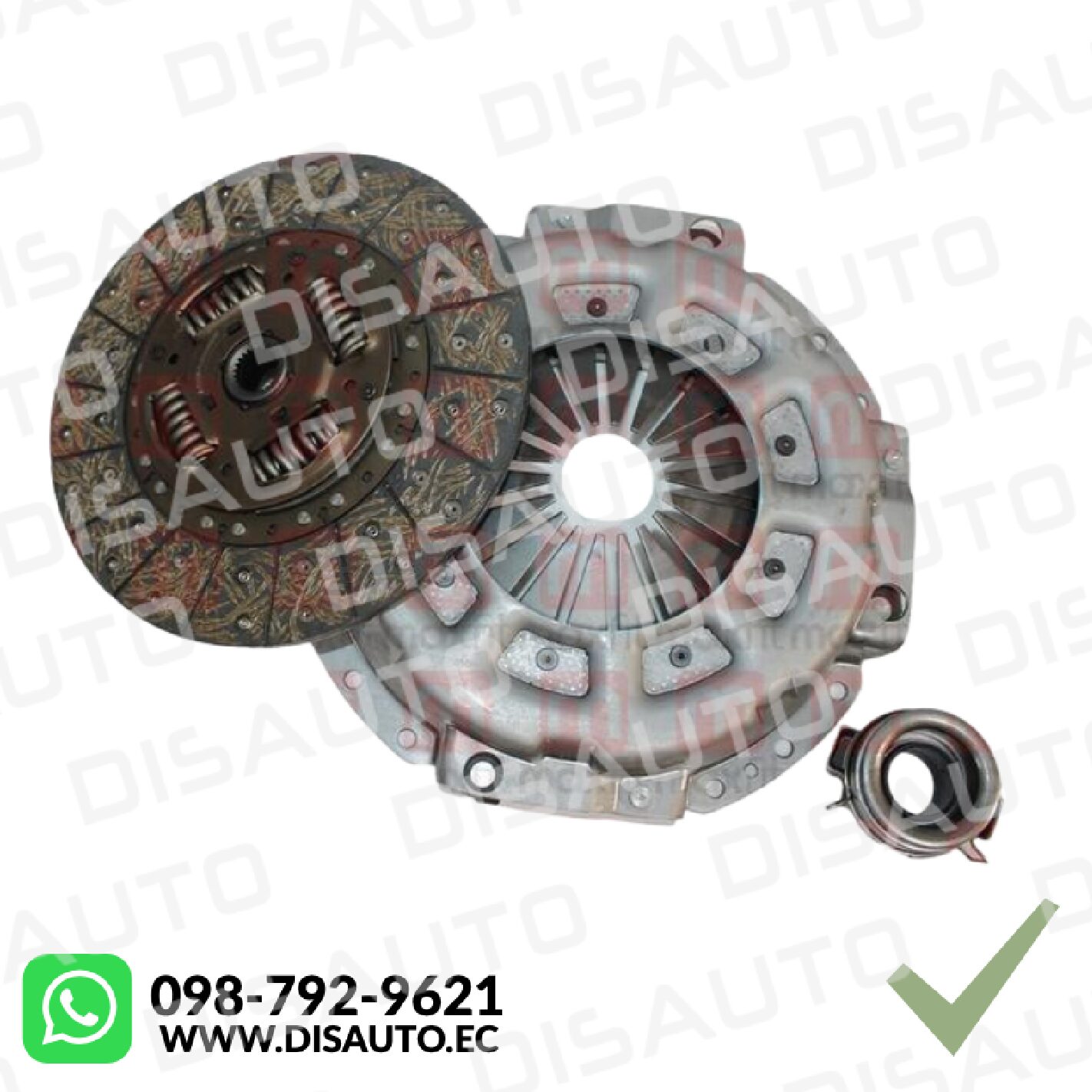 KIT DE EMBRAGUE  FOTON TUNLAND 2.8 2019+ DIESEL