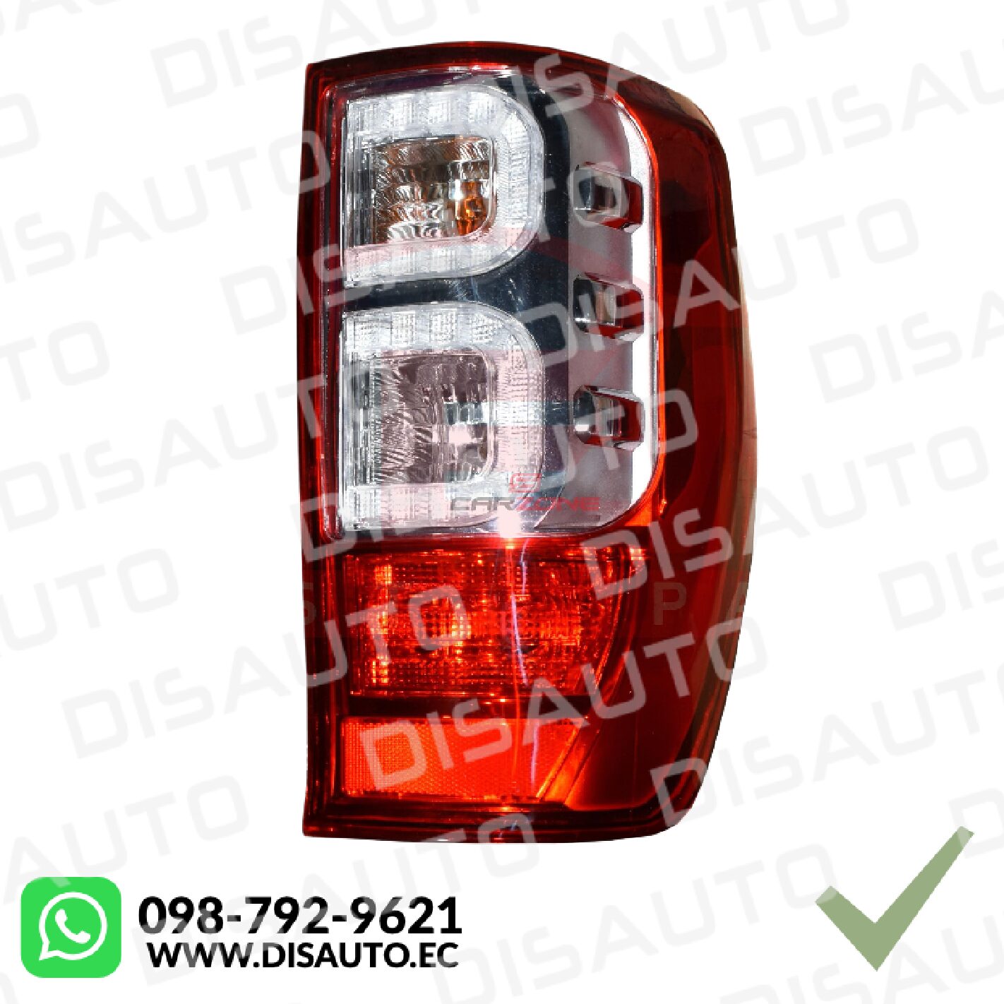 FARO POSTERIOR (DERECHO) ZX AUTO TERRALORD 2.5L 2021+
