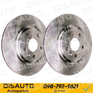 KITX2 DISCOS DE FRENOS (DELANTEROS) JAC S2