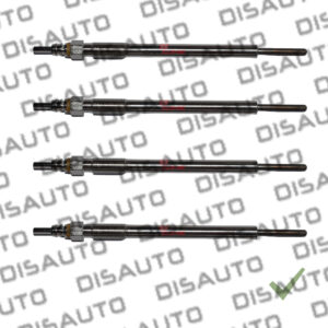 Juego (X4) Bujías de Precalentamiento JAC T8 2.0T DIESEL HFC 4DB2-1D 2020+