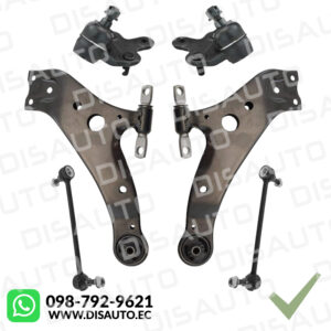 KIT MESAS DE SUSPENSION ROTULAS Y BARRAS LINK ESTABILIZADORAS LEXUS RX350 2010-2022, RX350L, RX450H RX450HL 2008-2019, Toyota Highlander 2009-2015 (LH+RH)