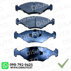 Pastillas de Frenos (Delanteras) FIAT PALIO, FIAT PALIO ADVENTURE 1.8 2007, VW GOL 1.8 2002