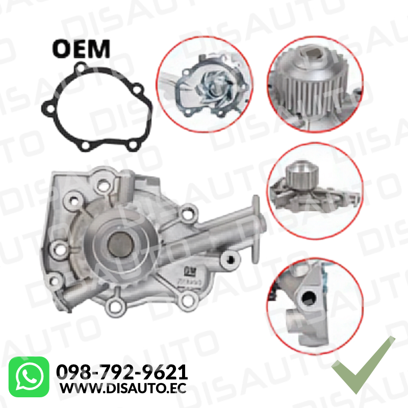 BOMBA DE AGUA CHEVROLET SPARK LT 1.0 2006-2017
