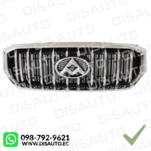 MASCARILLA PLASTICA ABS CROMADA MAXUS T60