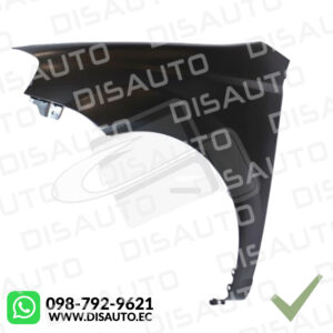 GUARDAFANGO (IZQUIERDO) CHEVROLET AVEO 2005+ CHEVY TAXI 2005+ AVEO FAMILY 1.5 2005+ (SIN/HUECO FARO LATERAL)