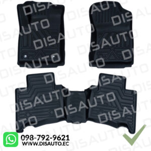 MOQUETAS TERMOFORMADAS WEATHER TECH 3D TOYOTA FORTUNER 2022 2023 (3 PIEZAS)