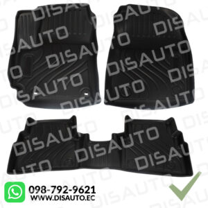 MOQUETAS TERMOFORMADAS WEATHER TECH 3D KIA SONET 2021 2022 (3 PIEZAS)