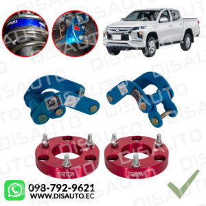 KIT DE ELEVACION ALZAS DE SUSPENSION MITSUBISHI SPORTERO TRITON L200 2015-2022
