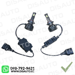 KITX2 Halogenos H7 12V-24V Turbo LED 50W 30.000 lúmenes (CON ENFRIADOR) MAXIMO PODER DE ILUMINACION