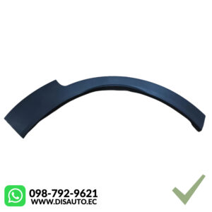 Moldura Molde de Guardafango POSTERIOR (DERECHO) Jetour X70 1.5L 2021 al 2025