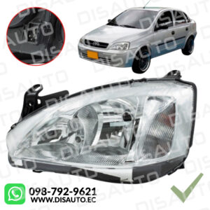 Faro SILVIN Delantero (IZQUIERDO) Corsa Evolution 1.4 1.8