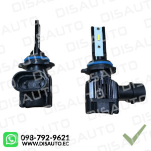 KITX2 Halogenos HB4 9006 12V-24V Turbo LED 50W 6.000 lúmenes (CON ENFRIADOR) MAXIMO PODER DE ILUMINACION