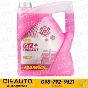 Mannol Refrigerante Rojo AG12+ 70/30 VOLKSWAGEN VW (Vida Útil 5 Años) Longlife (5 Litros)