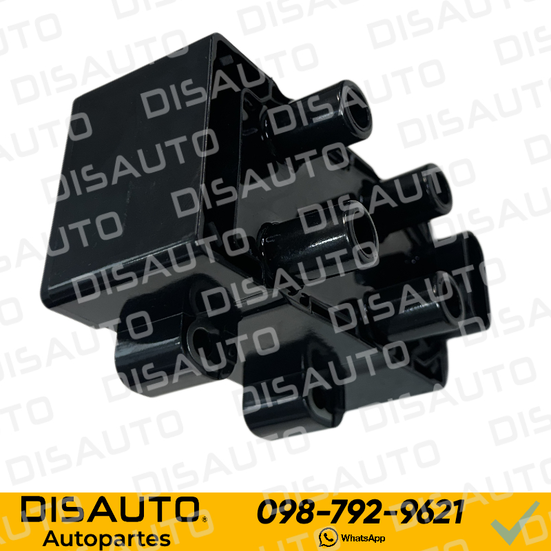 Bobina de Encendido Renault Logan 1.4, 1.6 2005 al 2015, Sandero 1.4, Symbol, Twingo D7F, Clio II 1.2, Megane 1.4, 1.6 4 Pines