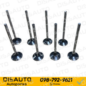 JUEGO VALVULAS DE ADMISION JETOUR X70 1.5T 2021-2025