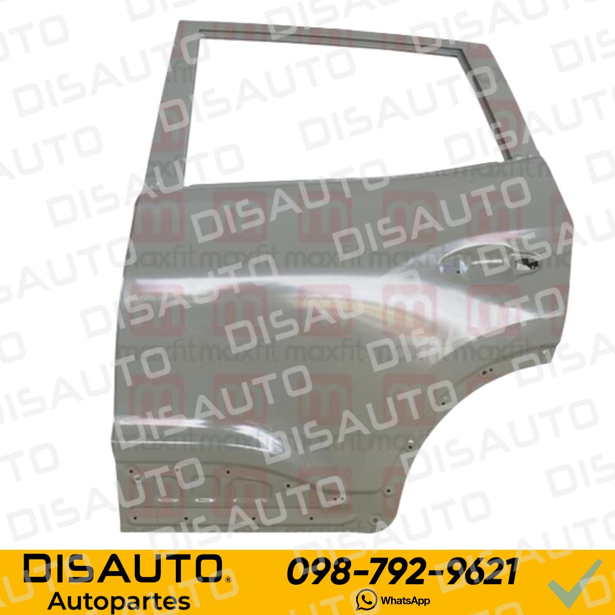 PUERTA (POSTERIOR) IZQUIERDA LH CHERY TIGGO 4 1.5L 2018 EN ADELANTE