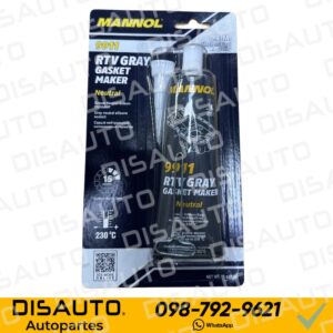 MANNOL SILICON GRIS DE ALTA TEMPERATURA FORMA EMPAQUES