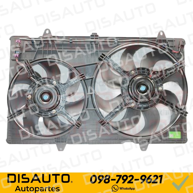 ELECTRO VENTILADOR CHEVROLET NEW CAPTIVA 1.5T M/T 2019+ (CAJA MANUAL)