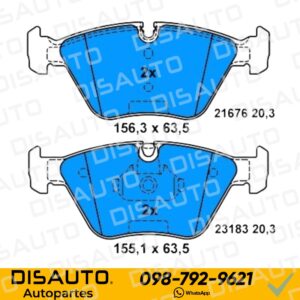 Juego Pastillas de Frenos (Delanteras) BMW SERIE 3 X3 E83 2003+