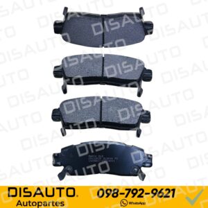 JUEGO DE Pastillas de Frenos (Posteriores) Chevrolet Trailblazer Blazer 2002+